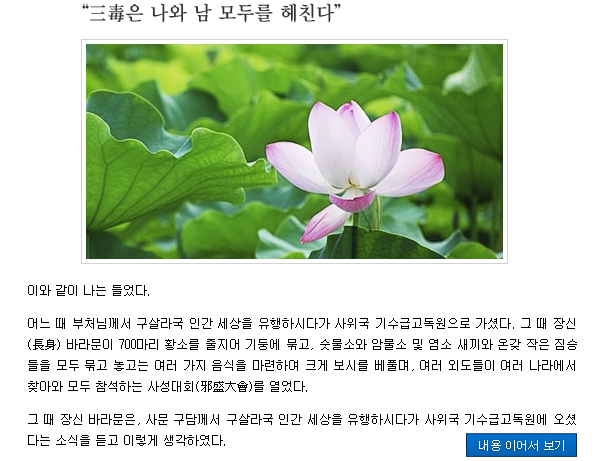 부처님의 삶과 사상